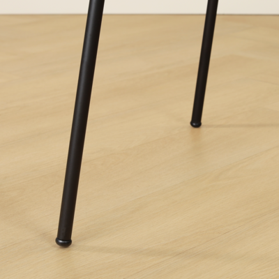 Eetkamerstoel Jasmijn - zwart onderstel