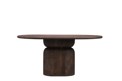 Eettafel Lissabon ovaal kolompoot 240cm