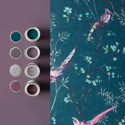 Graham &amp; Brown  vliesbehang  Tori Teal