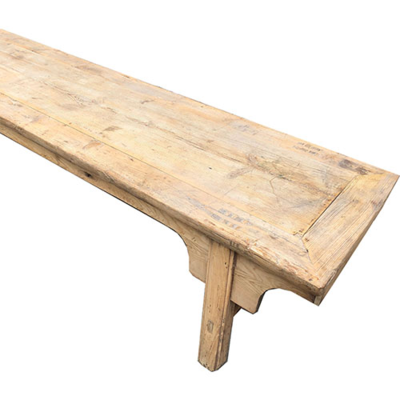 Oud houten bankje groot