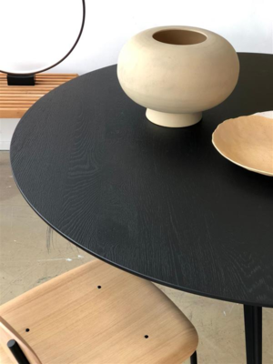 Loods 5 eettafel Grayson antraciet