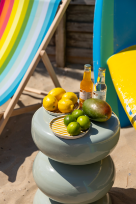 Bijzettafel Mala glossy