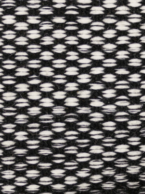 Vloerkleed Vaasa Black White 160x230