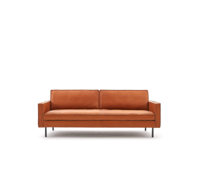 Loods 5 Design 3,5-zitsbank Slimm Leer Outside