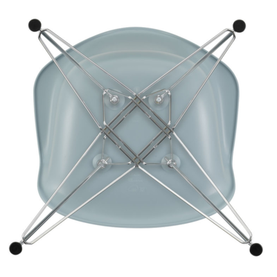 Vitra stoel Eames DAR RE chroom onderstel