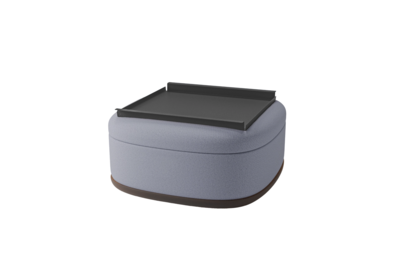 Steellish Hocker Dienblad - vierkant