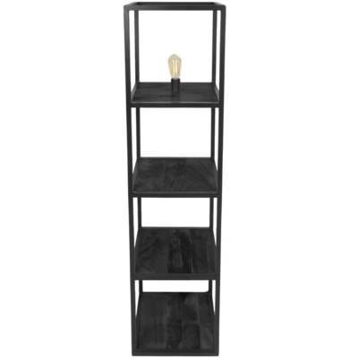 Vloerlamp Vintage Zwart/Zwart