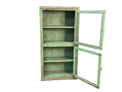 Hangkastje groen/roze uniek