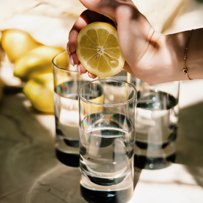 Flamefield longdrinkglas Slim Jim Smoke (set van 4)