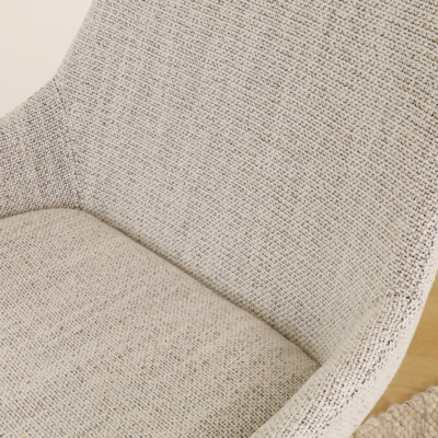 Bureaustoel Nout-Isa - zwart onderstel