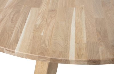 Eettafel Rhonda eiken naturel