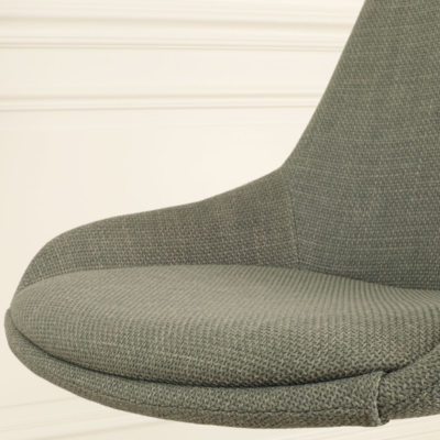 Bureaustoel Nout-Isa - zwart onderstel