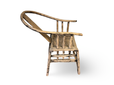 Stoel uniek naturel oude