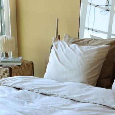 Dekbedovertrek Cotton Satin almond