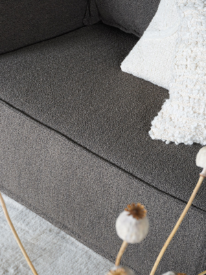 Hoekbank Ron Boucle Brown 15