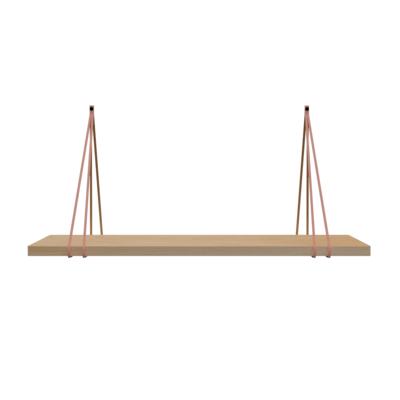 Leren split-plankdragers