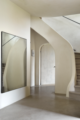 Ethnicraft - Aged muurspiegel - recht