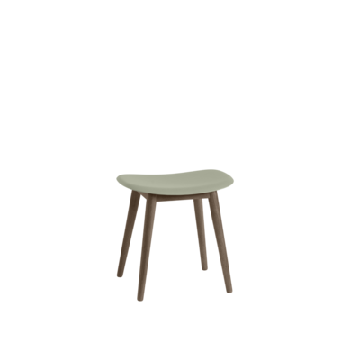Muuto kruk Fiber Stool Wood Base
