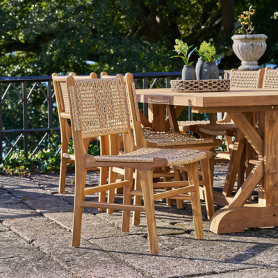 Houten tuinstoel Elodie