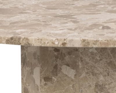 Eettafel Rond Travertin