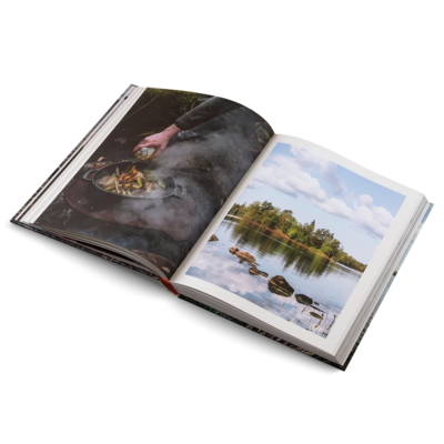 Koffietafelboek Cooking on fir