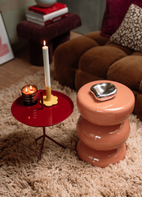 Bijzettafel Mala glossy