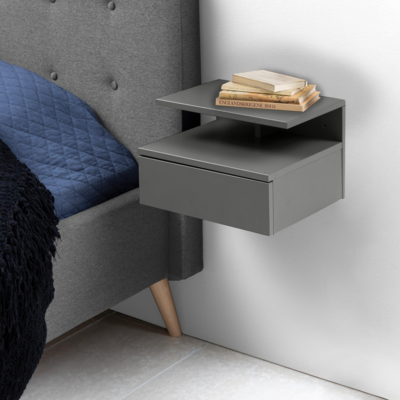 Suco Nachtkastje - 35 x 32 cm - Grijs