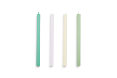 HAY Square Candle | Set van 4