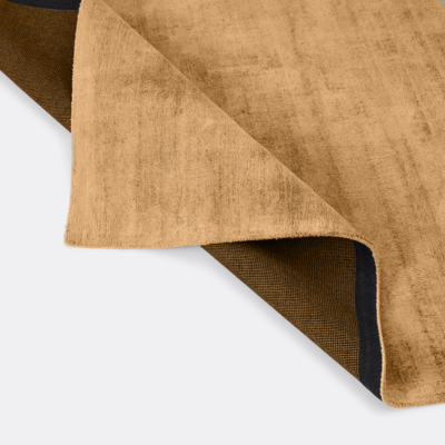 Vloerkleed Viscose aspen gold 300x400 cm