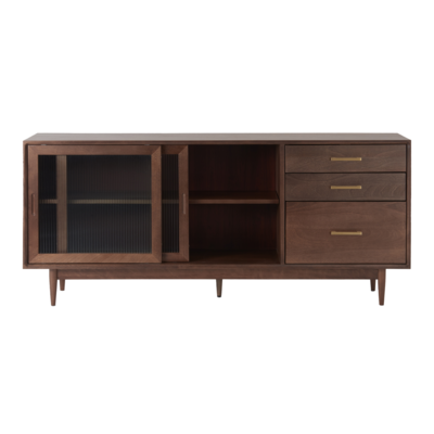 Dressoir Dizzy walnoot 180 cm