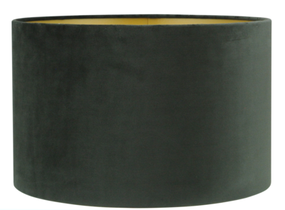 Lampenkap San Remo velours (Zwart)