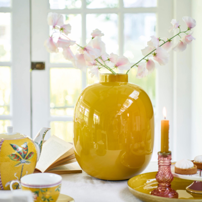 Vaas Pip metaal 32 cm