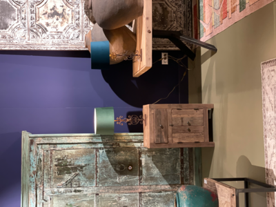 Nachtkastje Teakhout