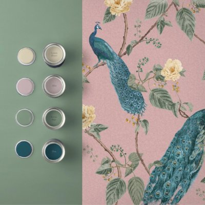 Graham &amp; Brown  vliesbehang  Resplendence Blush