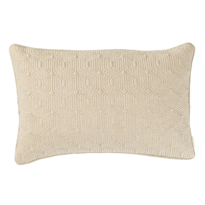 Sierkussen linnen Geo Deco