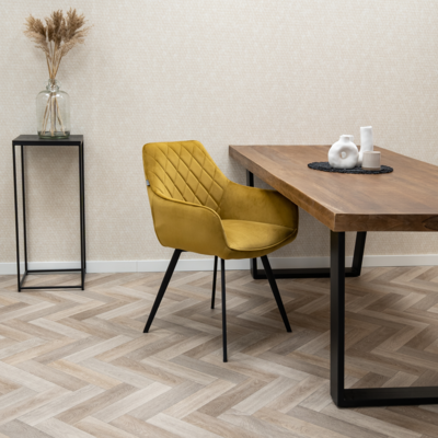 Kick eetkamerstoel Karl velvet