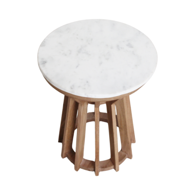 Bijzettafel Marmer