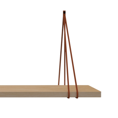 Leren split-plankdragers