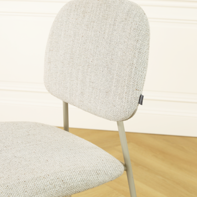 Eetkamerstoel Jasmijn - grijsbeige onderstel