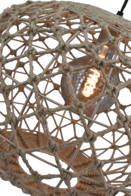 Hanglamp Boaz naturel