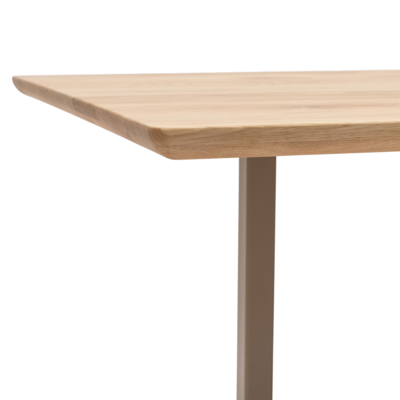 Loods 5 eettafel Mylo groove naturel