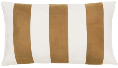 Kussen suéde streep