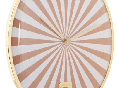 Wandklok Candy Swirl Dome