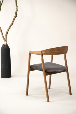 Eikenhouten eetkamerstoel Maja