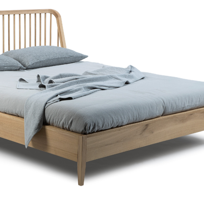 Ethnicraft bed Spindle Oak 160x200