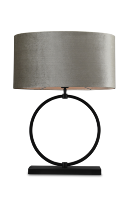 Tafellamp Devon medium zwart