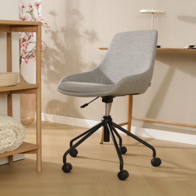 Bureaustoel Nout-Isa - zwart onderstel