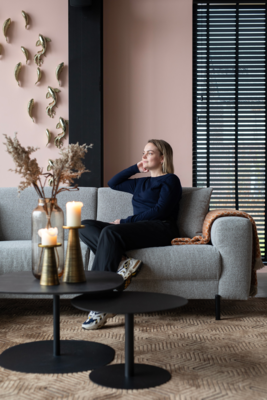 JaxxChoice ronde hoekbank Liva