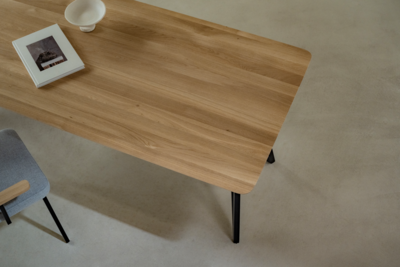 Studio HENK tafel Slim Co Rechthoekig, zwart frame - Smart Collectie
