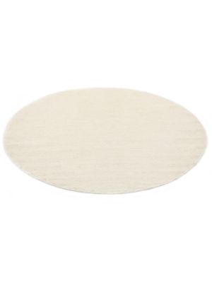 Vloerkleed teppe white rond